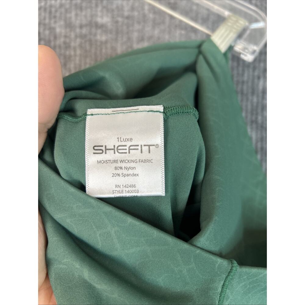 She Fit Womens Boss Leggings Sz 1 Luxe 16 Green Sculpting Athleisure Sculpting - Picture 8 of 8